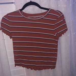 Lettuce Cut Cropped Tee ☆